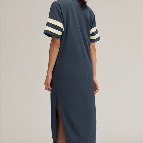 Anthropologie Daily Practice Graphic T-Shirt Midi Dress L - Picture 3 of 6